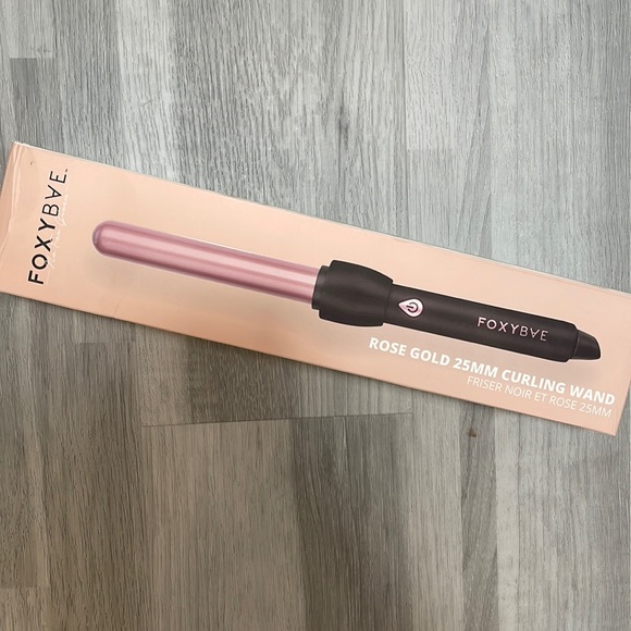 Other - FOXY BAE rose gold curling wand- NEVER USED